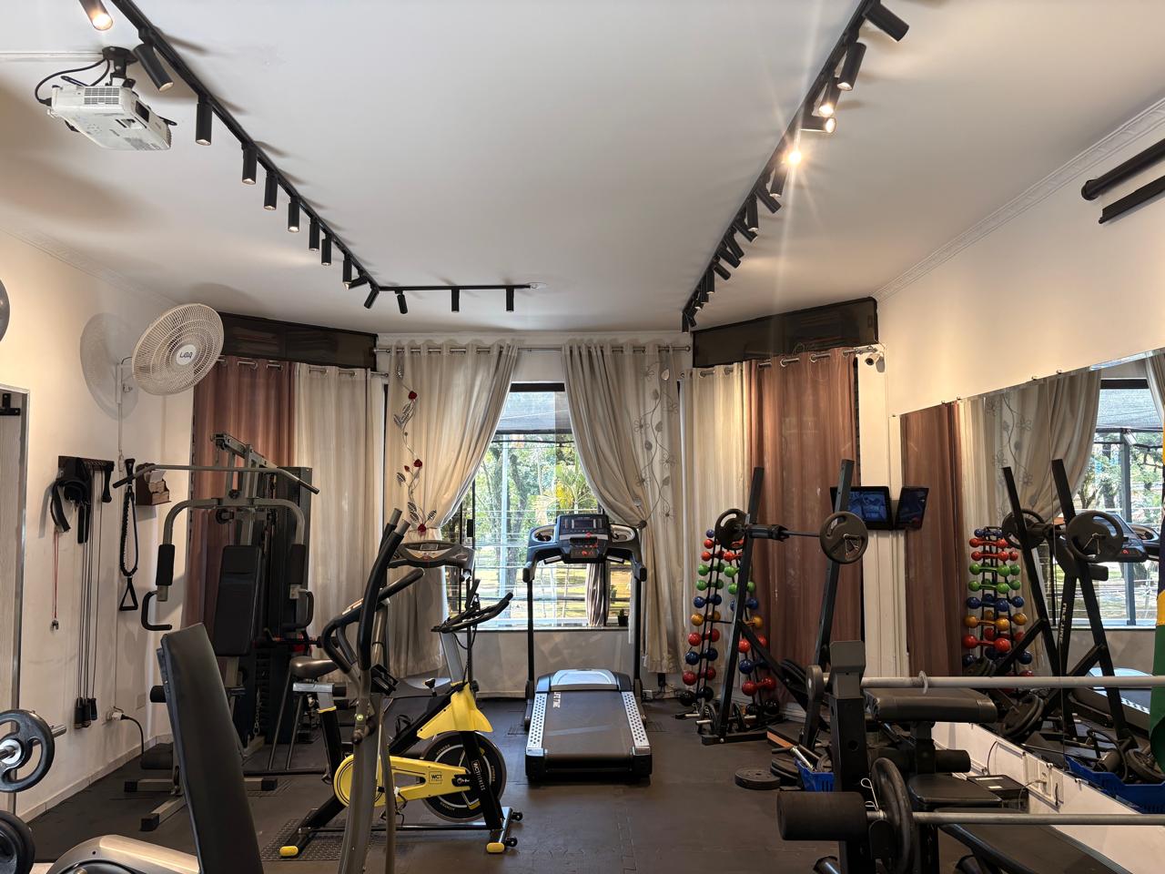 Sala de exercícios e condicionamento da DorCare