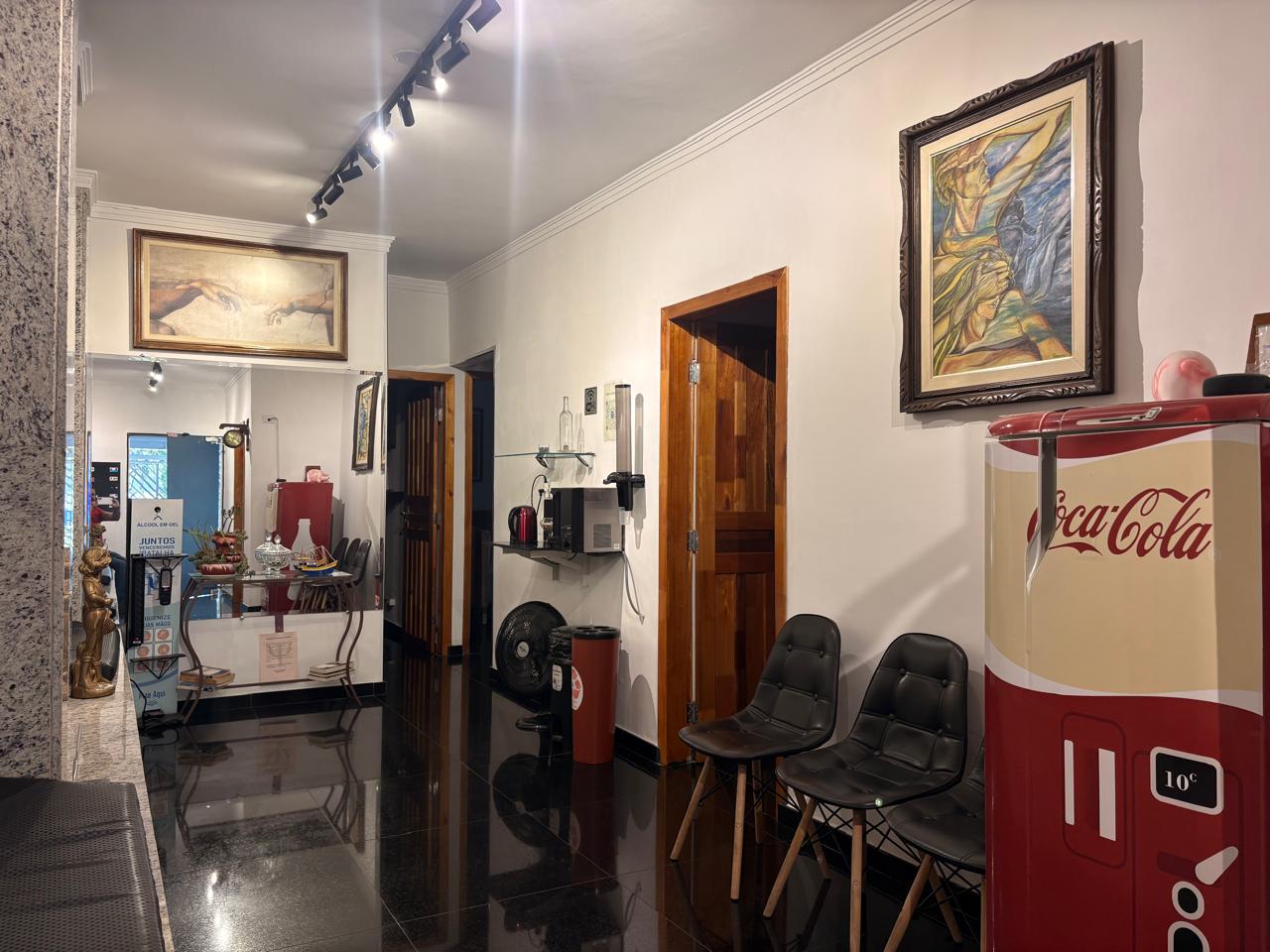 Recepção da clínica DorCare em Guarulhos